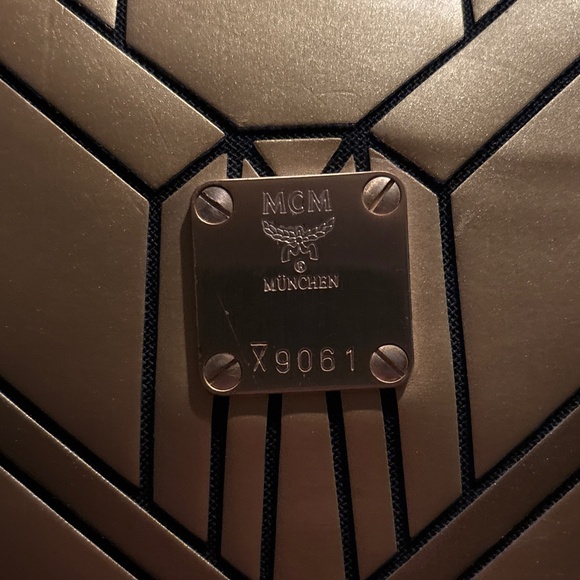 MCM Limited Edition Bionic Backpack Gold & Black - Picture 8 of 8